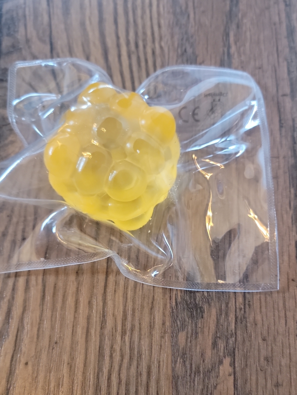 Yellow Cube Squishy
